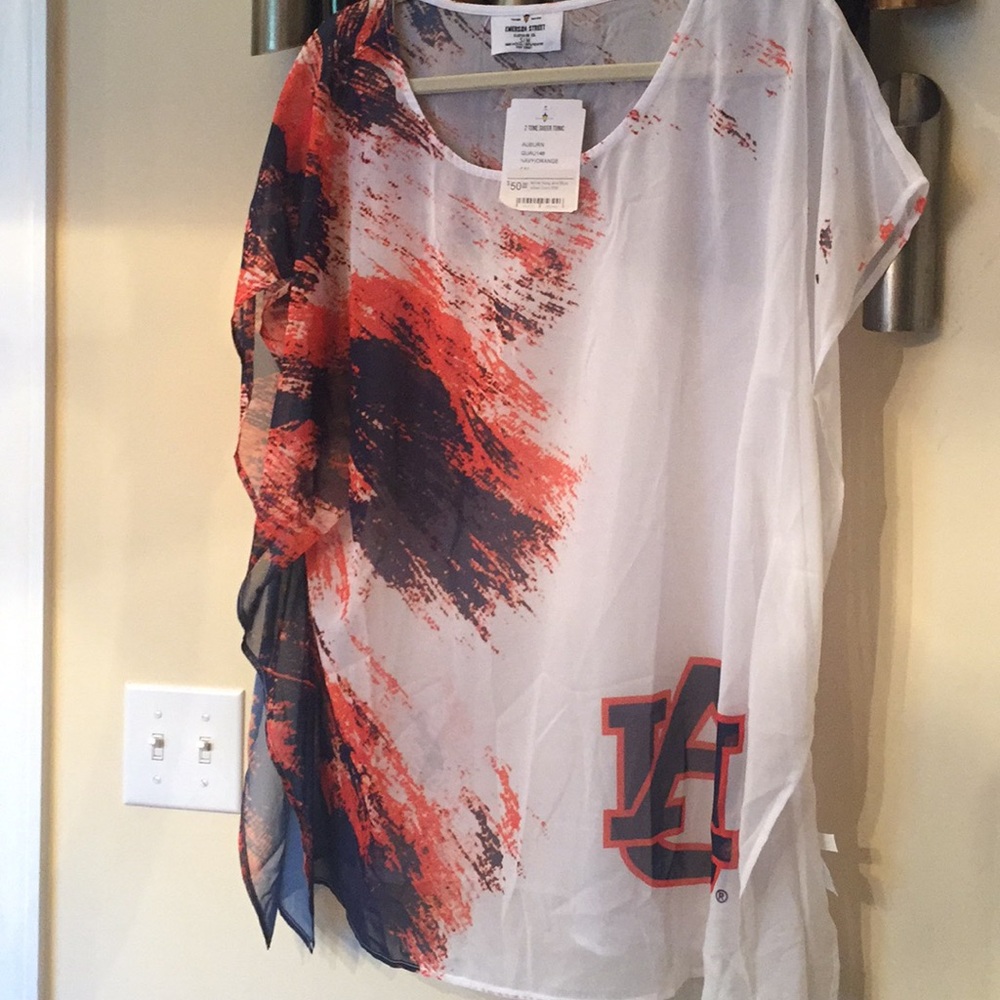 Sheer Auburn shirt